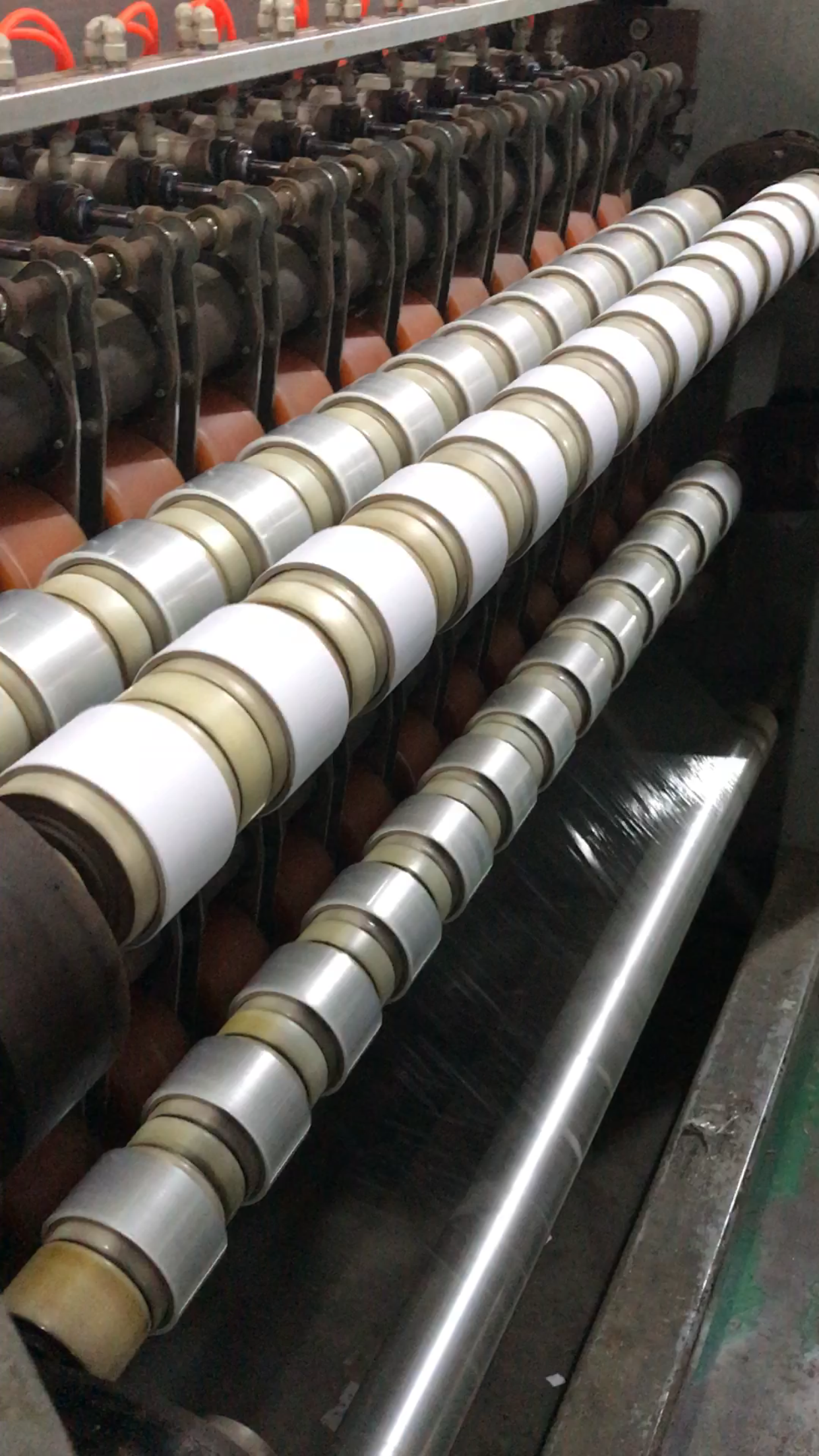 Tape slitting